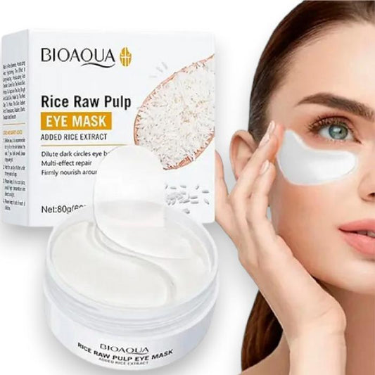 Parche por 60 PCS de ojeras de arroz Bioaqua