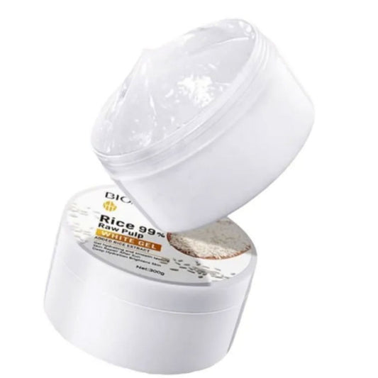 Gel refrescante de arroz blanco