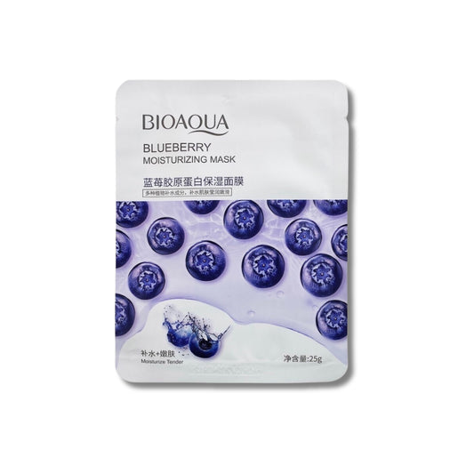 Mascarilla en velo antioxidante Arandanos Bioaqua